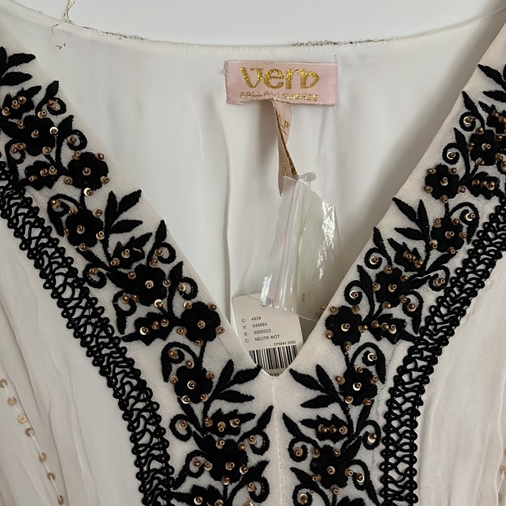 Anthropologie Embroidery Dress - Picture 4 of 5